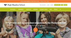 Desktop Screenshot of highmeadowschool.org