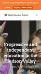 Mobile Screenshot of highmeadowschool.org